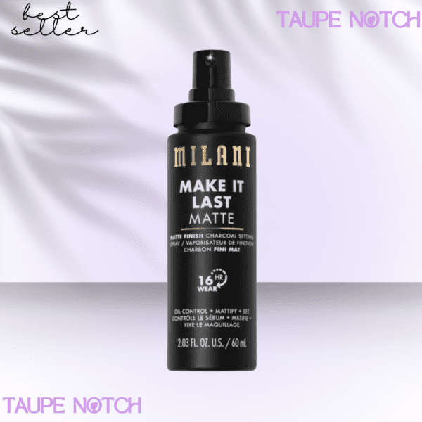 MILANI MAKE IT LAST MATTE - MATTE FINISH CHARCOAL SETTING SPRAY 60 ML