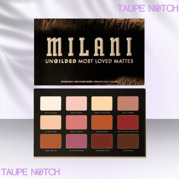 Milani Ungilded Most Loved Mattes Eyeshadow Palette