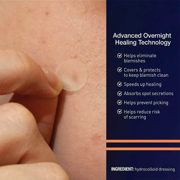 Panoxyl Overnight Spot Patches Advanced Overnight Healing Technology (40 Patches) - Image 7