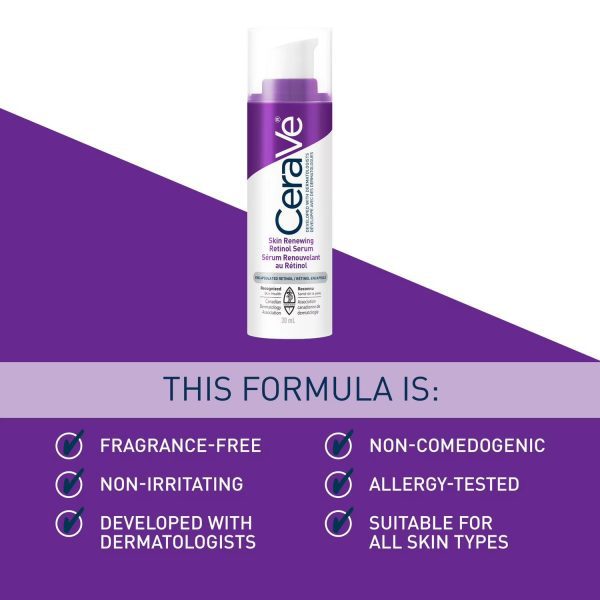 CeraVe Skin Renewing Retinol Serum 30 ml - Image 3