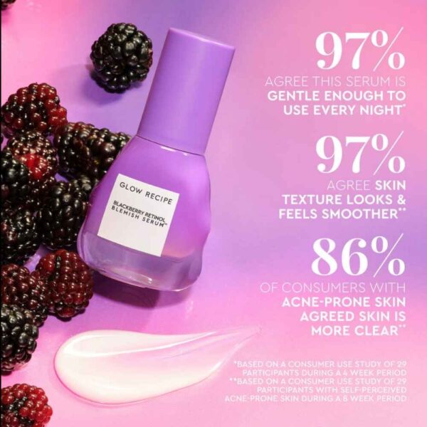 Glow Recipe Blackberry Retinol Blemish Serum 30 Ml - Image 2